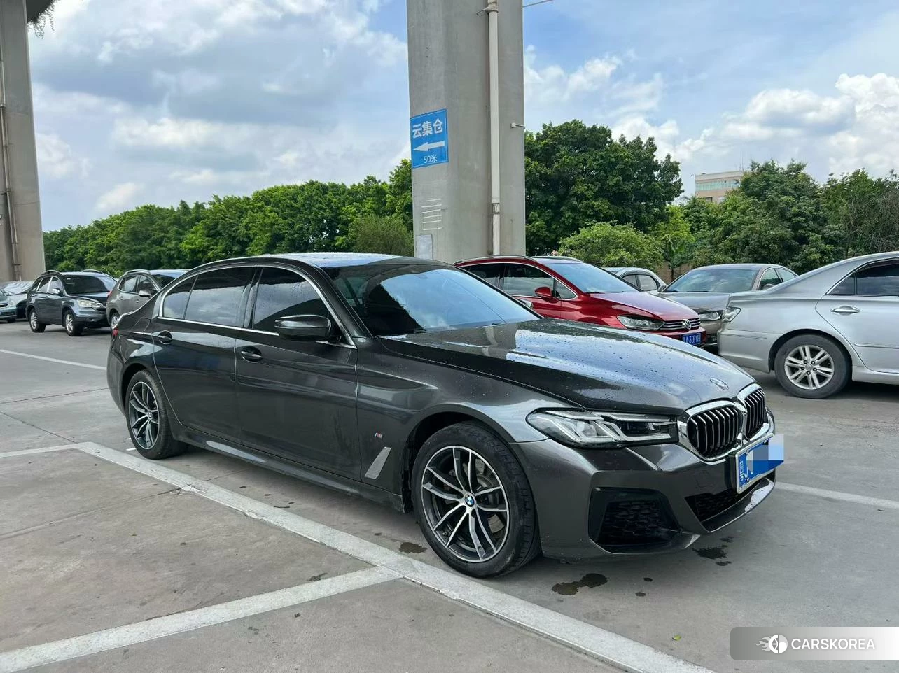 BMW 5 series 2021 Синий из Китая, фото 3