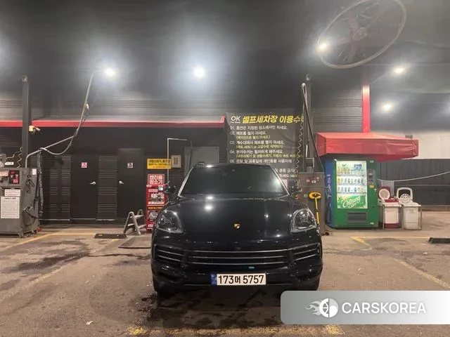 Porsche Cayenne (PO536) 2019 Черный из Кореи, фото 3