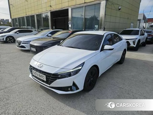 Hyundai Avante (CN7) 2022 Белый из Кореи, фото 5