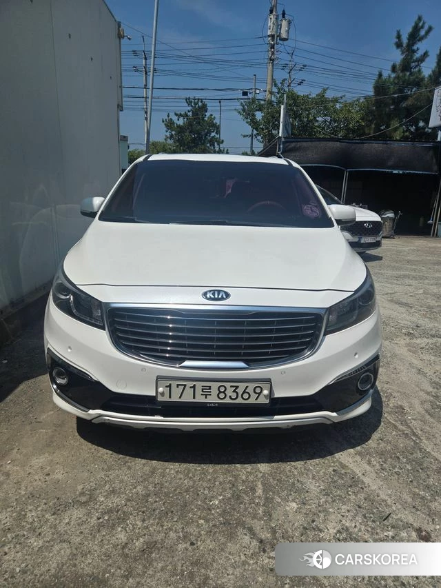Kia The New Carnival 2018 Белый из Кореи, фото 3