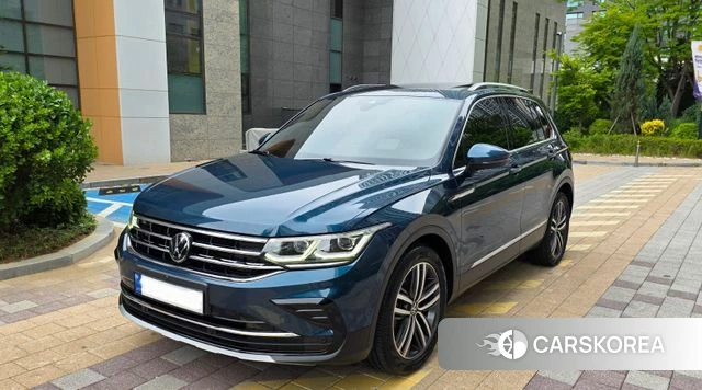 Volkswagen Tiguan second Generation 2023 Синий из Кореи, фото 6
