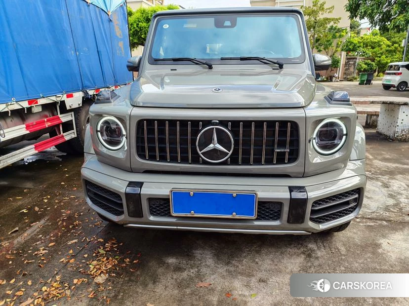 Mercedes-Benz G-class AMG 2021 Серебристо-серый из Китая, фото 3