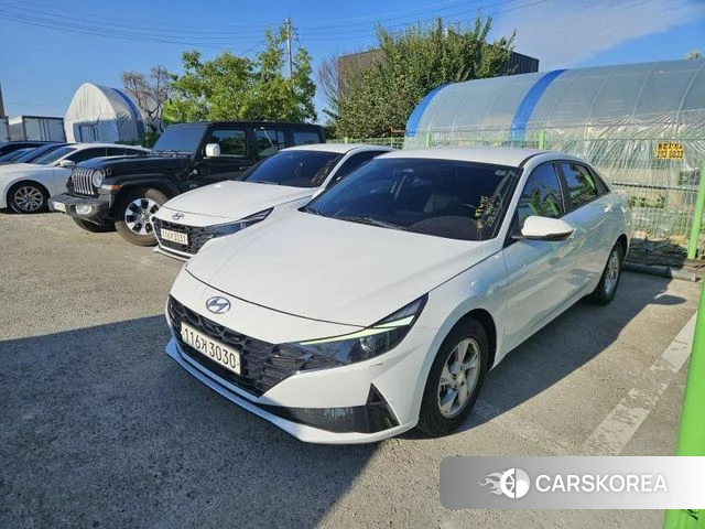 Hyundai Avante (CN7) 2020 Белый из Кореи, фото 3