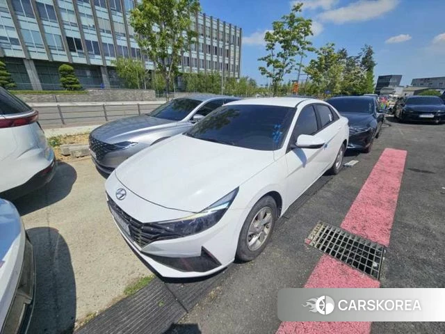 Hyundai Avante (CN7) 2021 Белый из Кореи, фото 4
