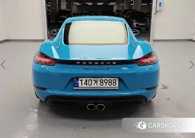 Porsche 718 Cayman id 4873369 из Кореи 12