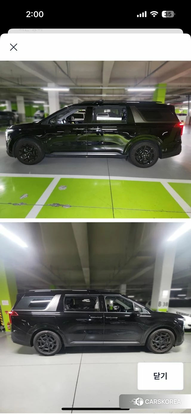 Kia The New Carnival 4th Generation 2025 Черный из Кореи, фото 3