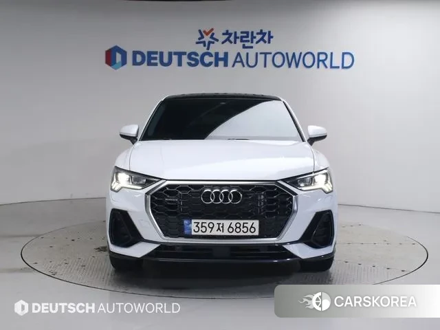 Audi Q3 (F3) 2023 Белый из Кореи, фото 3
