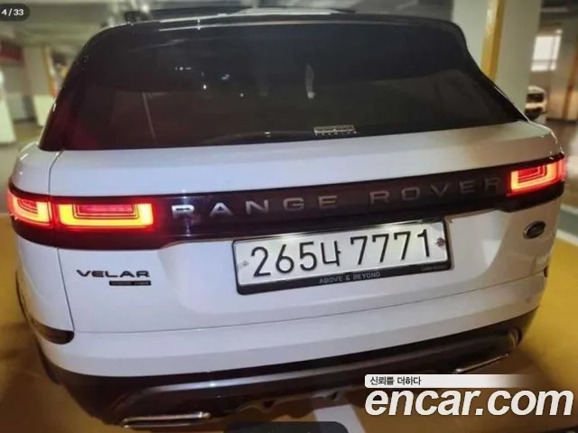 Land Rover Range Rover Velar 2019 Белый из Кореи, фото 3