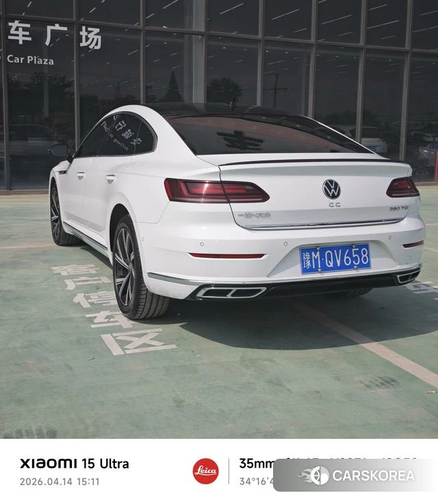 Volkswagen CC 2021 Белый из Китая, фото 3