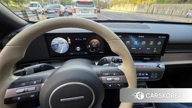 Hyundai Kona (SX2) 2023 Темно-зеленый из Кореи, фото 3