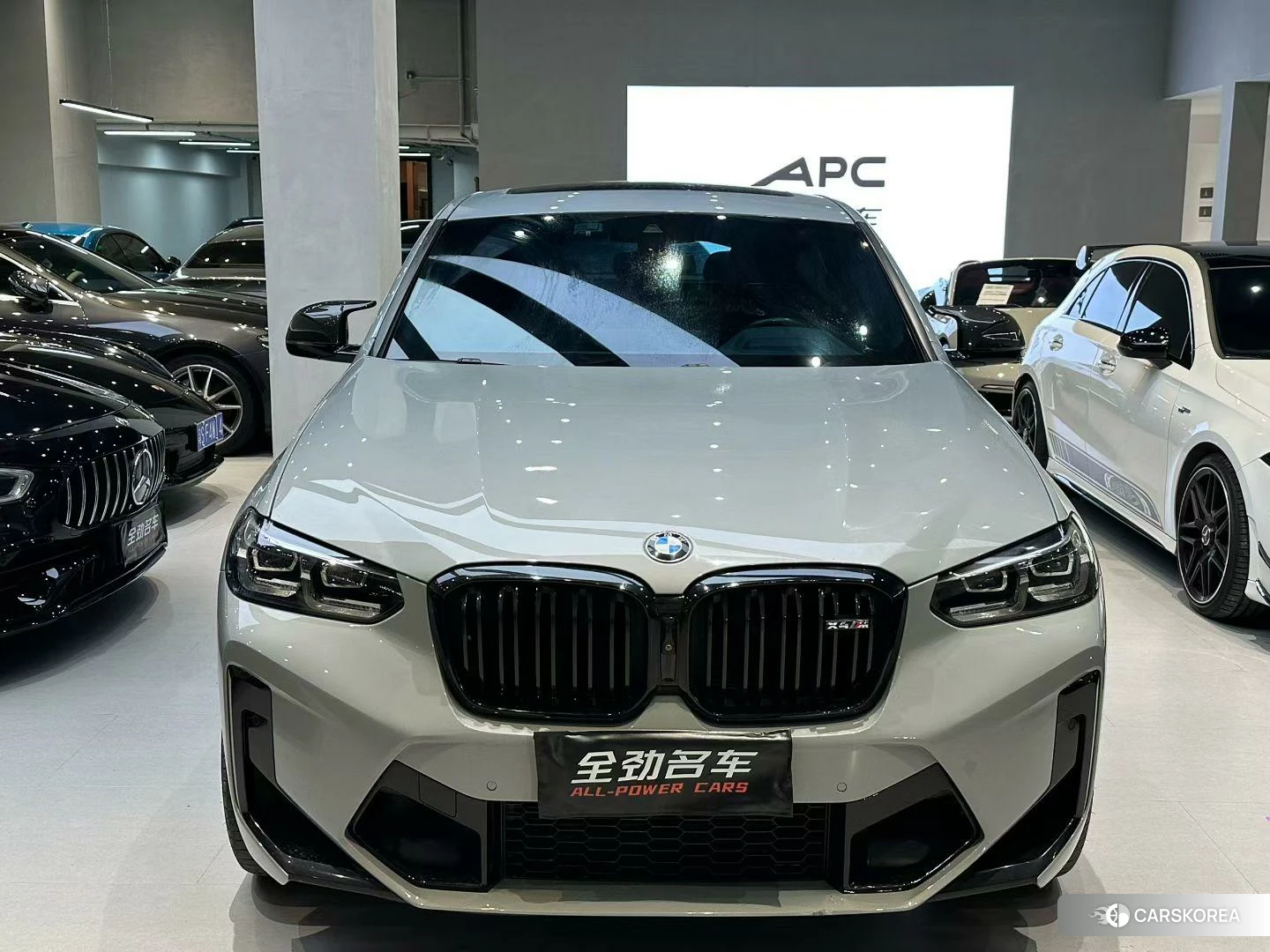 BMW X4 M 2021 Серебристо-серый из Китая, фото 3