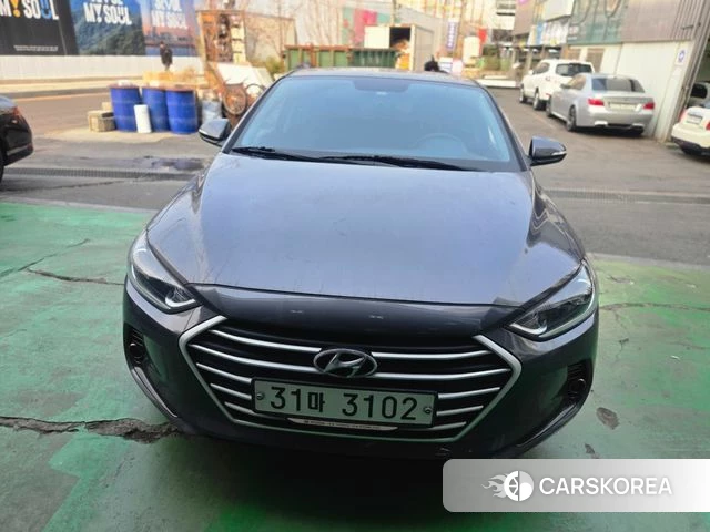 Hyundai Avante AD 2018 Серый из Кореи, фото 3