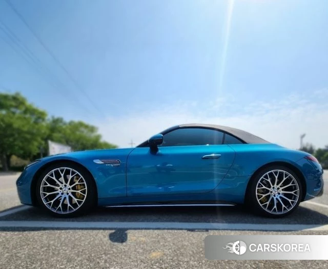 Mercedes-Benz SL-Class R232 2023 Синий из Кореи, фото 4
