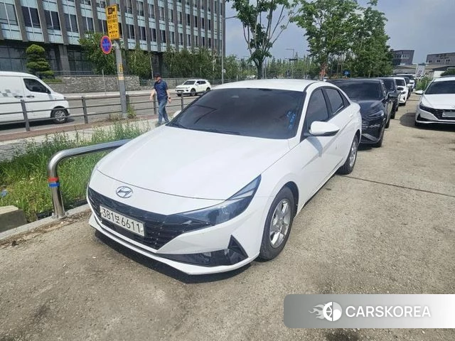 Hyundai Avante (CN7) 2021 Белый из Кореи, фото 6