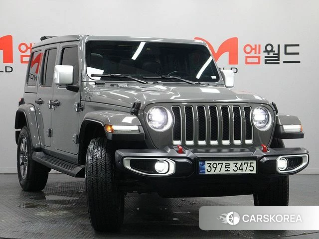 Jeep Wrangler (JL) 2023 Серый из Кореи, фото 4