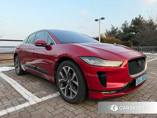 Jaguar I-PACE 2019 Красный из Кореи, фото 3