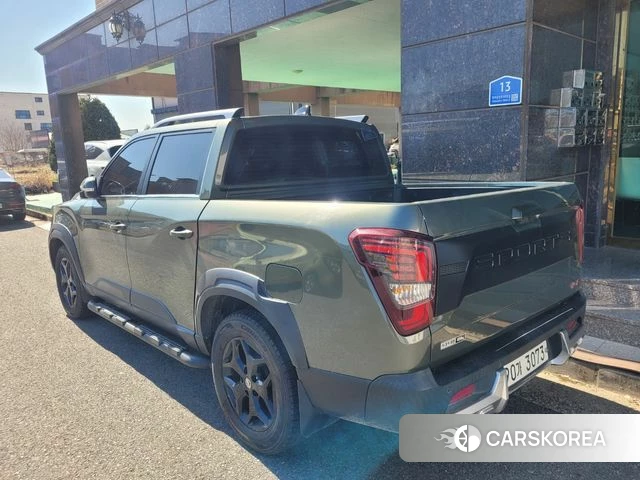 Ssangyong The New Rexton Sport 2021 Светло-зеленый из Кореи, фото 4