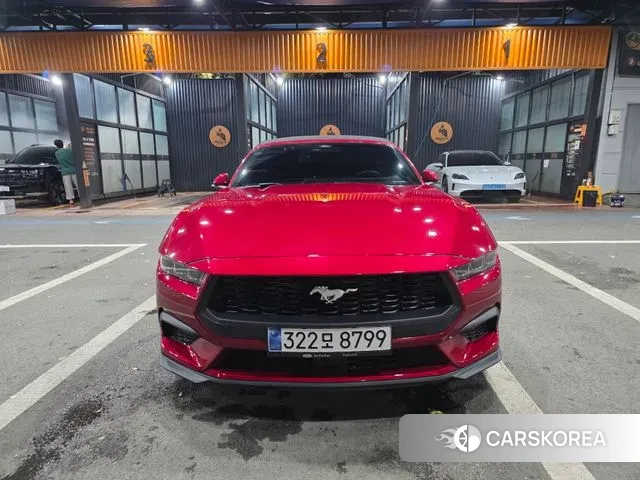 Ford Mustang 7th Generation 2024 Красный из Кореи, фото 6