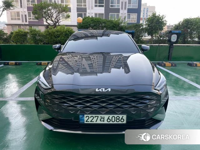 Kia K8 Hybrid 2022 Серый из Кореи, фото 3
