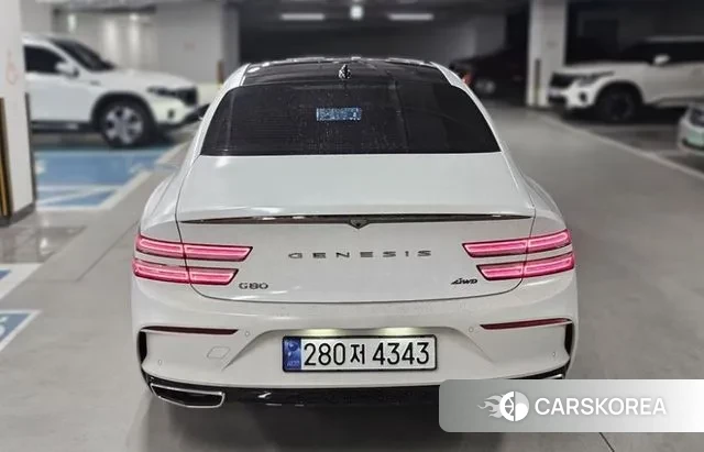 Genesis G80 (RG3) 2021 Белый из Кореи, фото 3