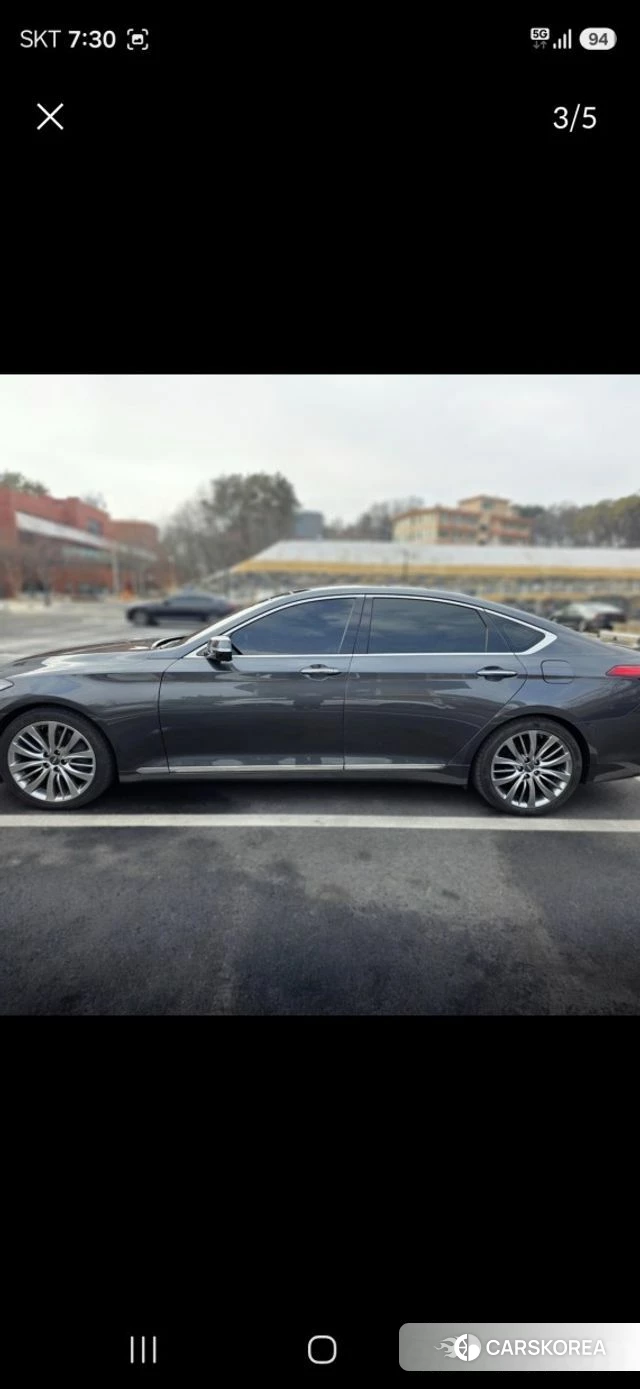 Genesis G80 2020 Серый из Кореи, фото 6