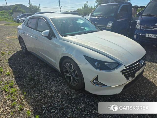 Hyundai Sonata (DN8) 2020 Белый из Кореи, фото 3