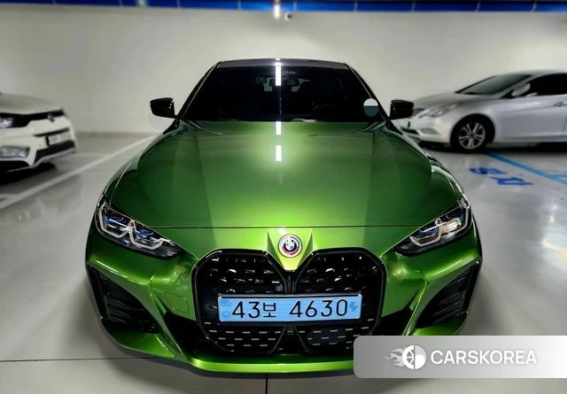 BMW i4 2023 Зеленый из Кореи, фото 3
