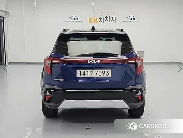 Kia The New Seltos 2022 Синий из Кореи, фото 3