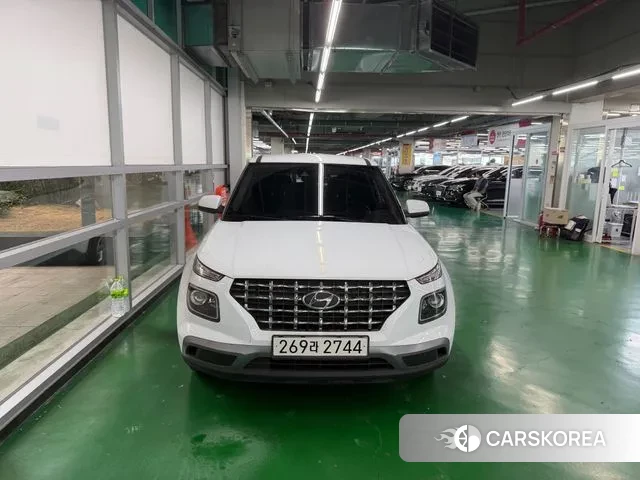 Hyundai Venue 2021 Белый из Кореи, фото 3