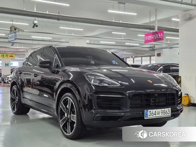 Porsche Cayenne (PO536) 2021 Черный из Кореи, фото 4