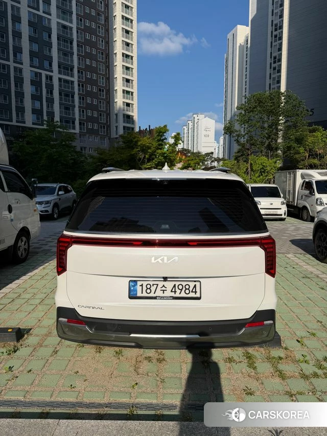 Kia The New Carnival 4th Generation 2024 Белый из Кореи, фото 3