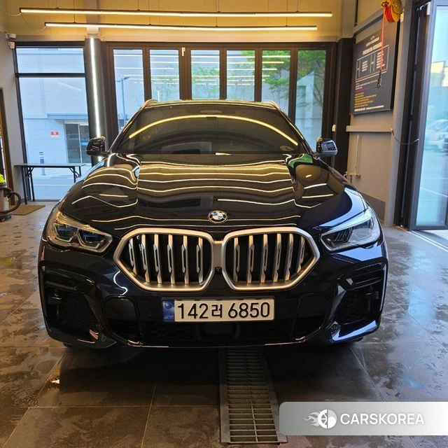 BMW X6 (G06) 2023 Синий из Кореи, фото 3