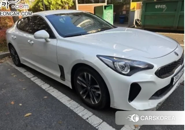 Kia Stinger 2018 Белый из Кореи, фото 3