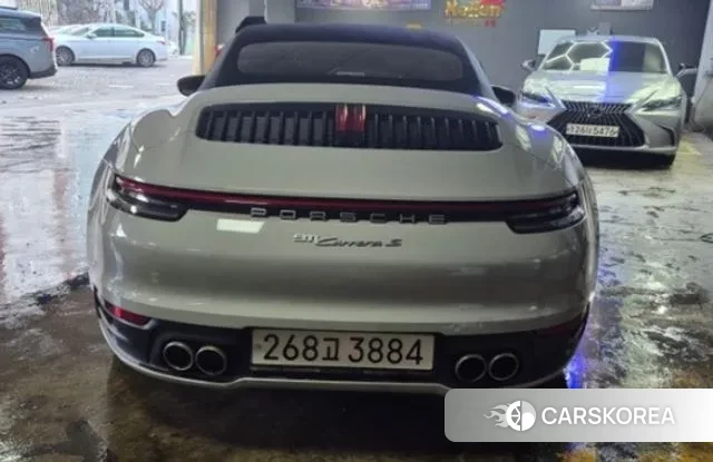 Porsche 911(992) 2020 Белый из Кореи, фото 3