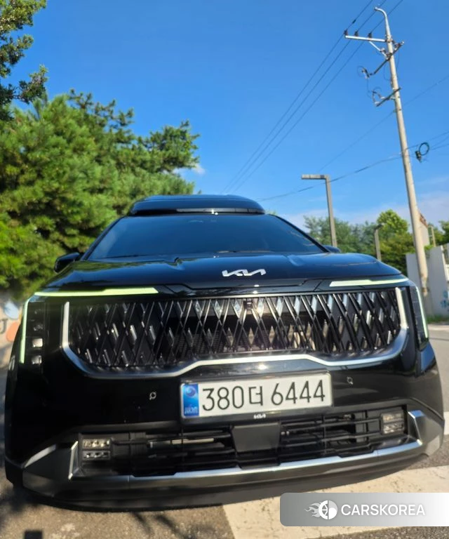 Kia The New Carnival 4th Generation 2024 Черный из Кореи, фото 4