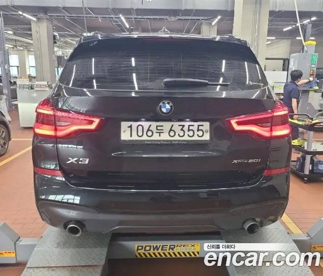 BMW X3 (G01) 2021 Черный из Кореи, фото 3