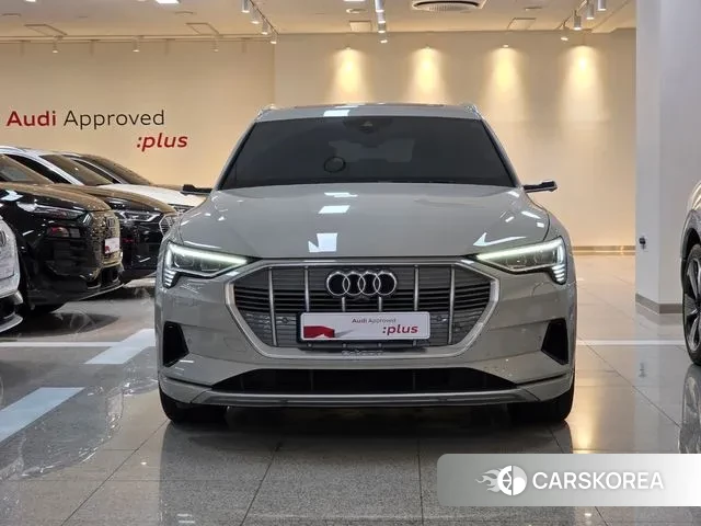 Audi e-Tron 2021 Жемчужный цвет из Кореи, фото 3