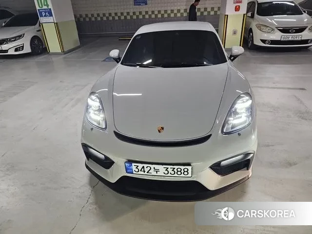 Porsche 718 Cayman 2022 Цвет галактики из Кореи, фото 3