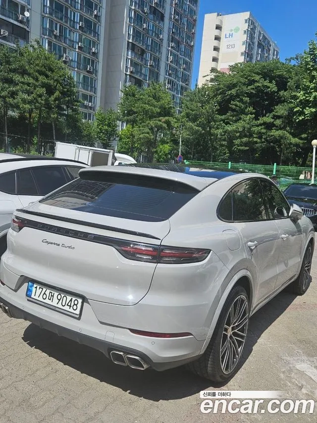 Porsche Cayenne (PO536) 2021 Серебристо-серый из Кореи, фото 3