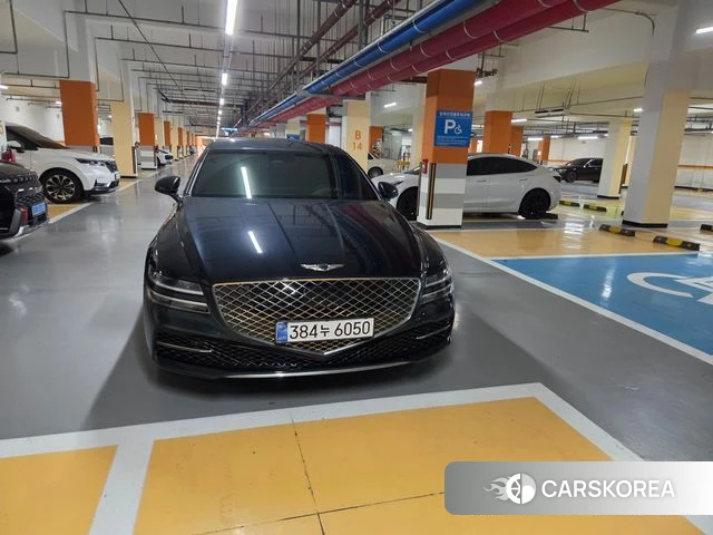 Genesis G80 (RG3) 2023 Синий из Кореи, фото 3