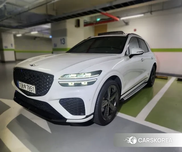 Genesis GV70 2021 Белый из Кореи, фото 4