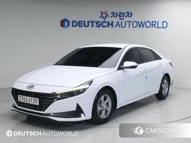 Hyundai Avante (CN7) 2020 Белый из Кореи, фото 5