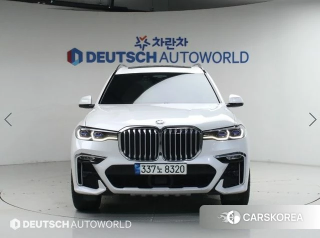 BMW X7 (G07) 2021 Белый из Кореи, фото 3