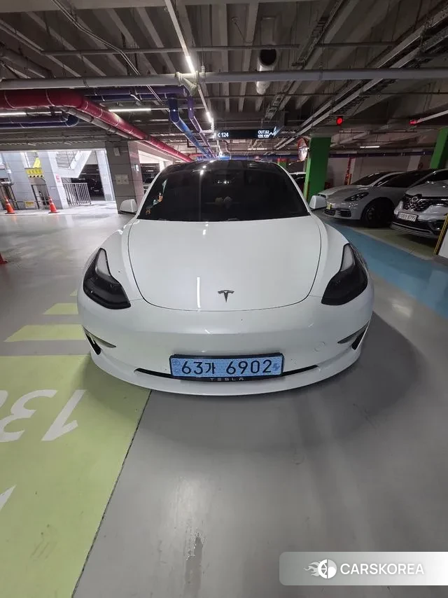 Tesla Model 3 2021 Белый из Кореи, фото 5