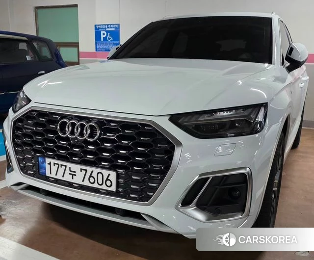 Audi Q5 (FY) 2023 Белый из Кореи, фото 3