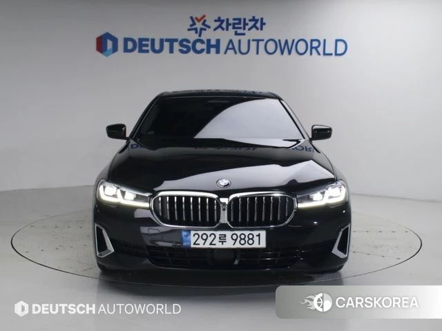BMW 5 Series (G30) 2021 Черный из Кореи, фото 3