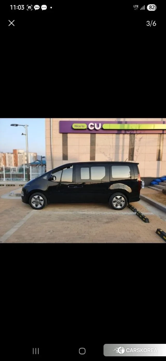 Hyundai Staria 2022 Черный из Кореи, фото 3