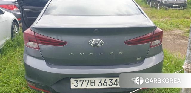 Hyundai The New Avante AD 2019 Серебристо-серый из Кореи, фото 3
