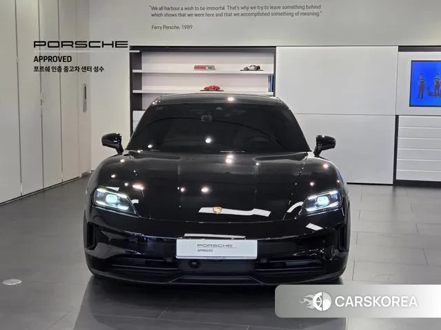 Porsche Taycan 2024 Черный из Кореи, фото 5