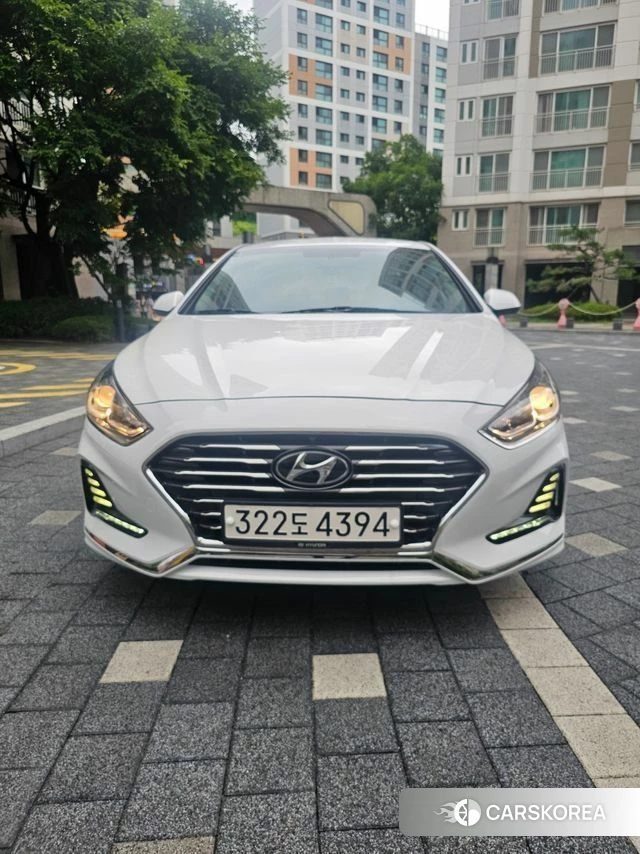 Hyundai Sonata New Rise 2018 Белый из Кореи, фото 6